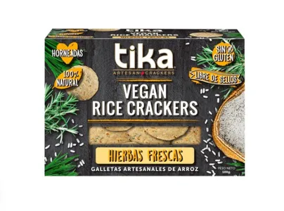 vegan rice crackers