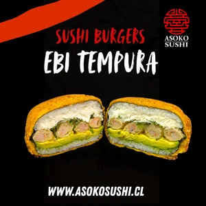 Sushi Burger Ebi Tempura
