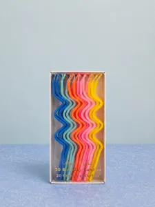 Vela espiral colores