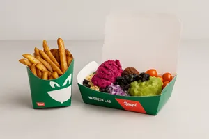 Combo: Arma tu bowl + Papas rústicas pequeñas