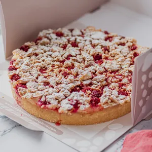 Crumble de Limón Frambuesa