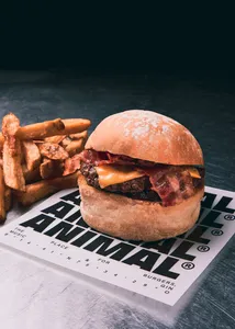 Hamburguesa Cheese and Bacon