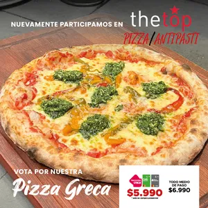 The Top Pizza Greca