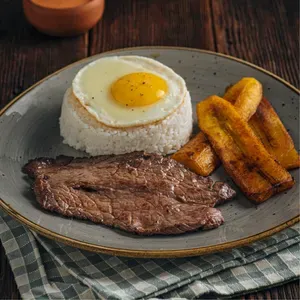 Bistec a lo pobre