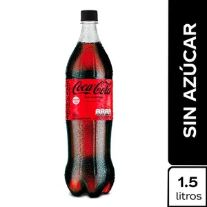 Coca Cola Sin Azucar 1.5L