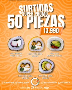Super Promo 50 PIEZAS SURTIDAS