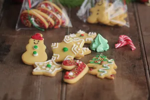 Kit para decorar galletas navideñas