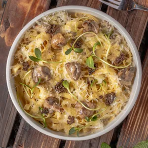 Hongos Trufa Blanca y Parmesano