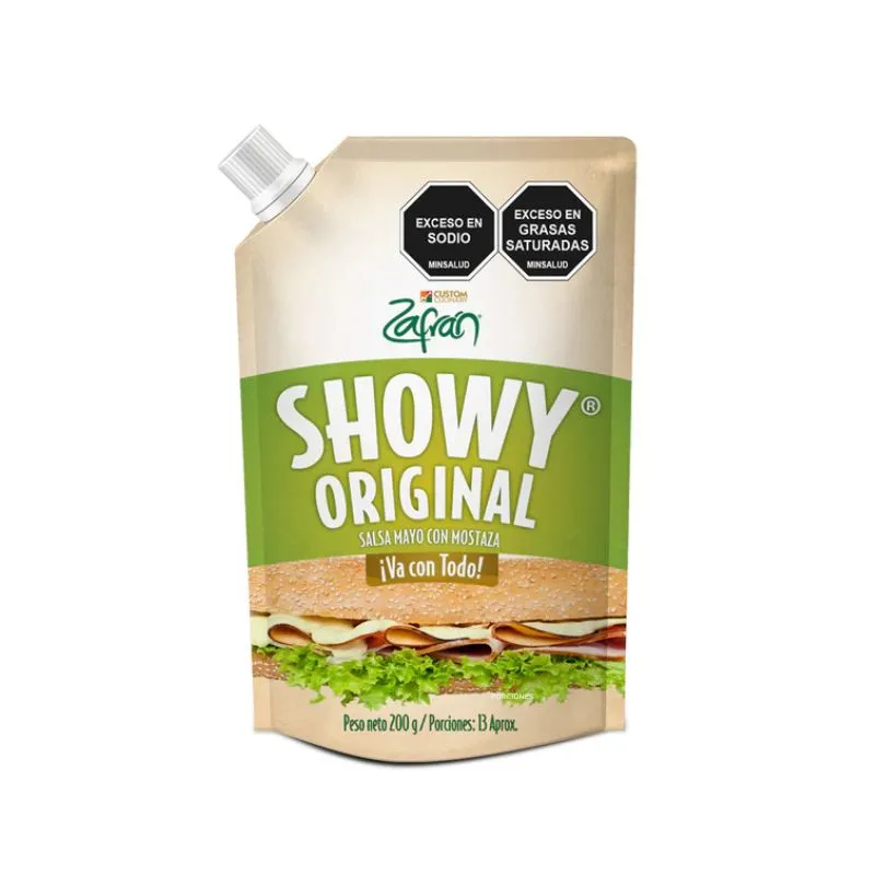 Salsa showy zafran original x 200 gr