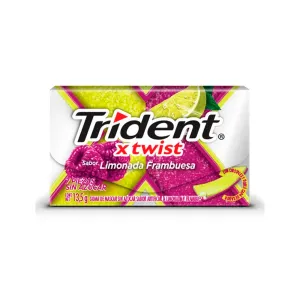 Chicle Trident X-Twist Limonada Frambuesa X 13.5 Gr
