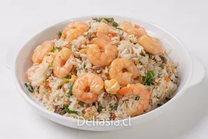 Arroz chaufan de camaron