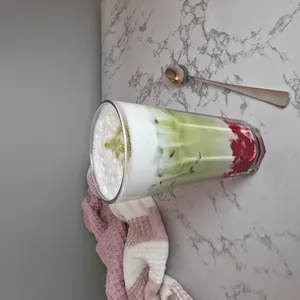 Matcha Latte Frio Frambuesa
