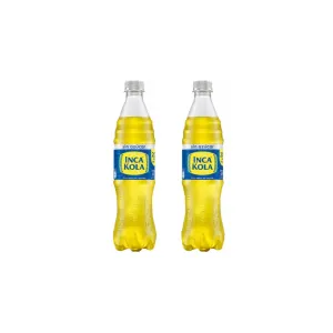 Pack 2 Gaseosa Inca Kola Zero Azucar 600 ml