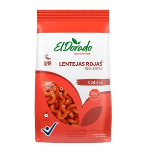 Pasta el dorado coditos lentejas rojas x 250 grs
