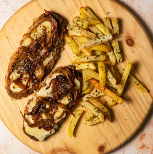 Veggie-Fugazzeta al Plato