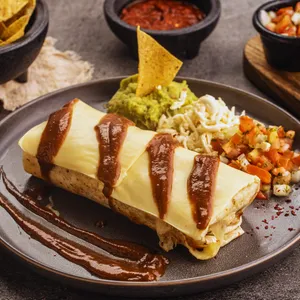 Burrito en salsa de tamarindo