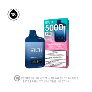 Cigarro Electrónico STLTH Blueberry Raspberry 5000 Puff x 1 und