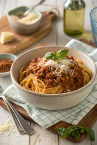 Espaguetis a la Boloñesa de la Nonna