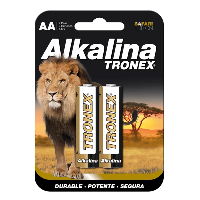 PILA ALKALINA TRONEX AA X 2 UNS PILA ALKALINA TRONEX AA X 2 UNS