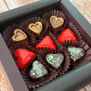 Bombones San Valentín x 9 unds 80 grs aprox.