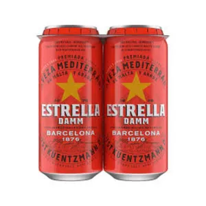 Cerveza Estrella Damm Lata 470 Ml.