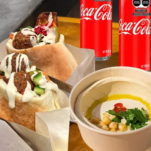 Combo Pita Falafel para dos