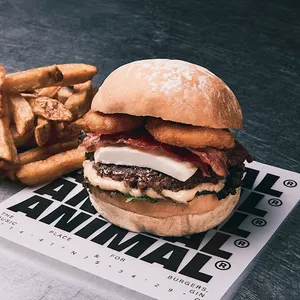 Hamburguesa Philadephia en Combo