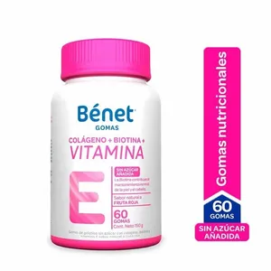 Gomas benet colágeno x 150 grs