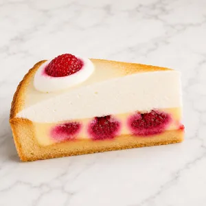 Pie de  Limon con Frambuesa