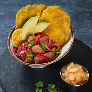CEVICHE DE CHICHARRÓN