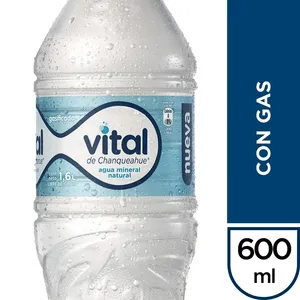 Vital con gas 600cc