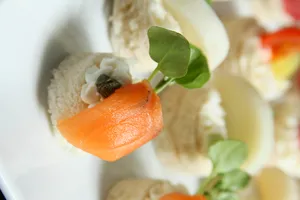 Surtidos de canapé doble molde 25un