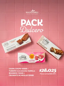 3# Pack Dulcero