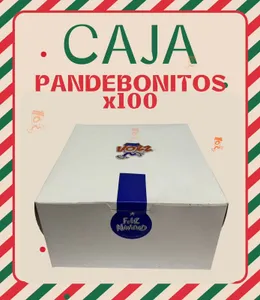 Caja de pan de bonos x100
