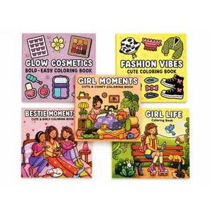Libro para colorear Girls Moments Collection