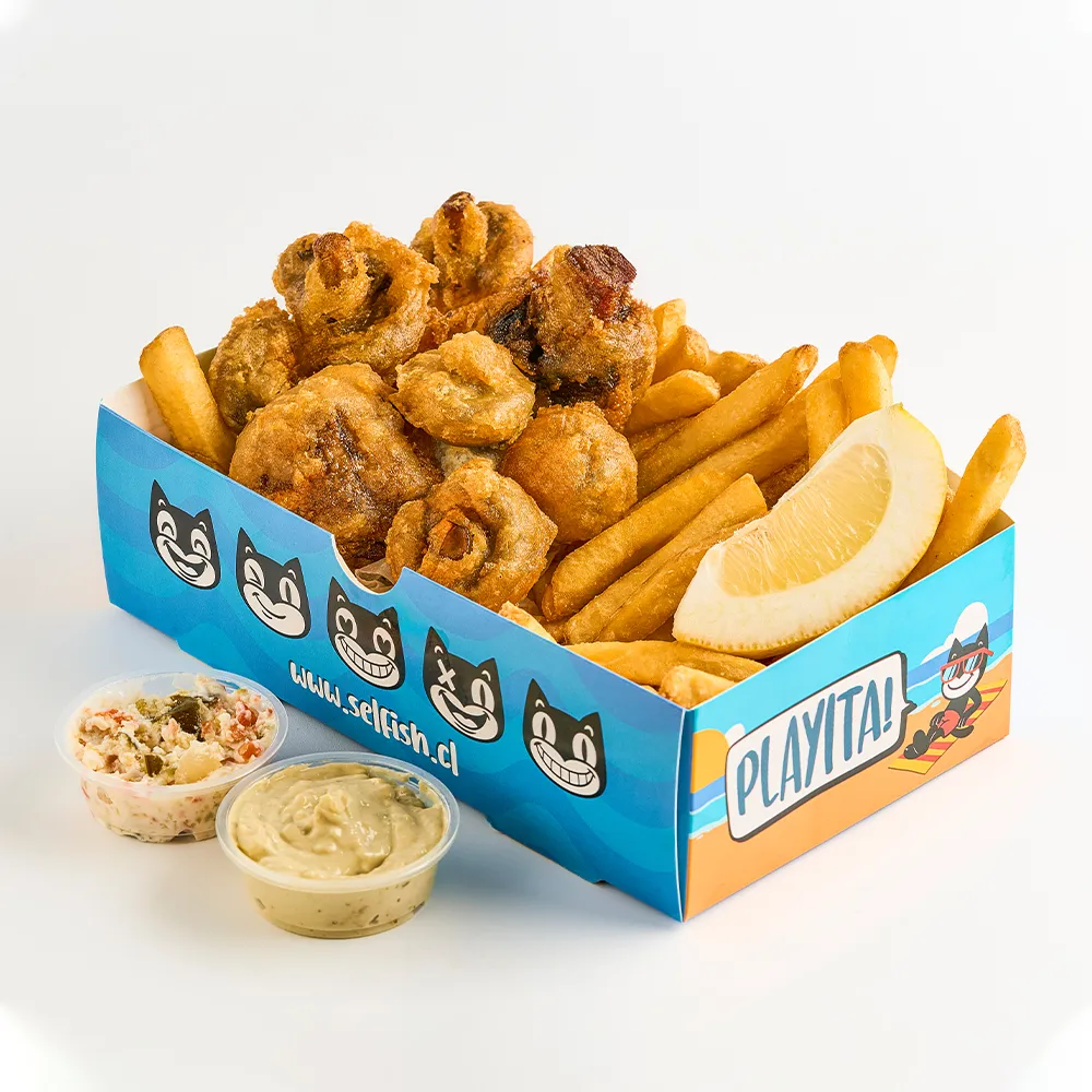 New ChampiBox - SELFISH | pescao con papas