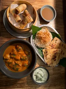 Tikka Masala + Spring Roll