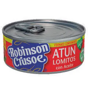 Atún lomo en aceite R. Crusoe, 170 gr