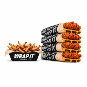 4 Wraps Group Pack