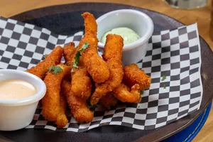 Camarones apanados