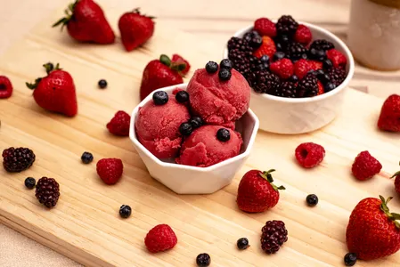 Frutos rojos sin azúcar