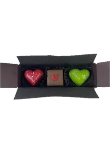 Caja 3 Bombones San Valentin