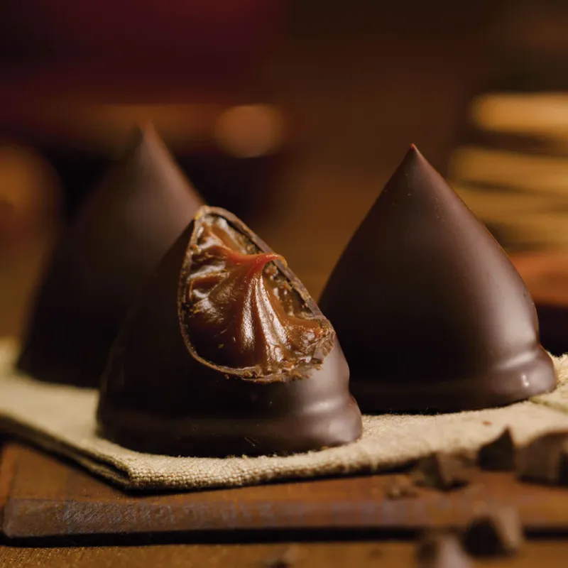 Conito Relleno con Dulce de Leche