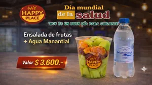 Combo saludable 3 ensalada de fruta