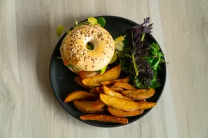 Bagel Salmón ahumado