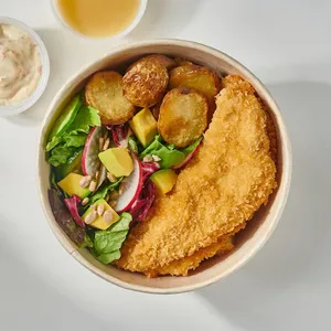 Bowl Milanesa de Pollo
