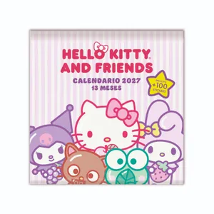 CALENDARIO DE PARED HELLO KITTY AND FRIENDS