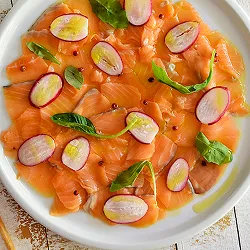 Carpaccio Salmon 200 Grs