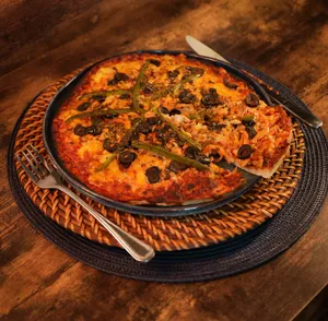 Pizza pollo bbq individual