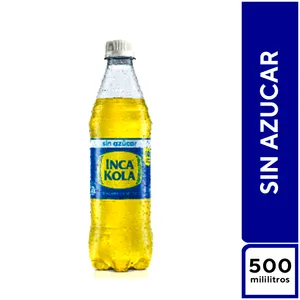 Inca Kola Sin Azúcar 500 ml